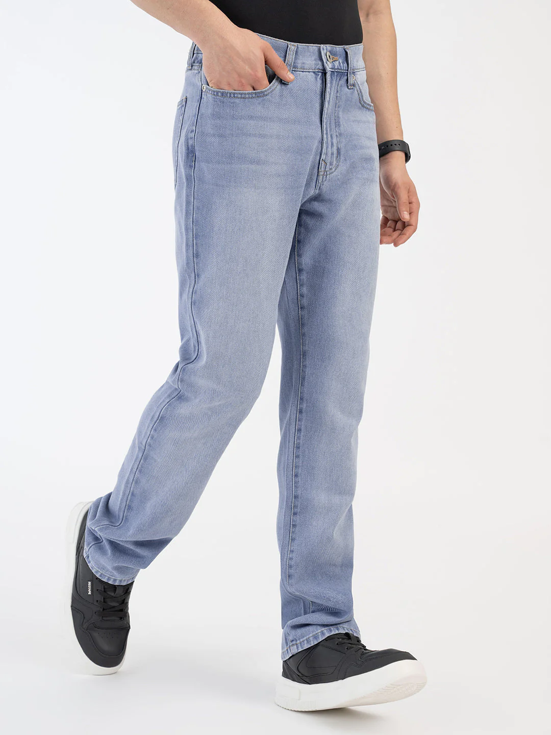 Red Tape Light Blue Jeans for Men - Image 6