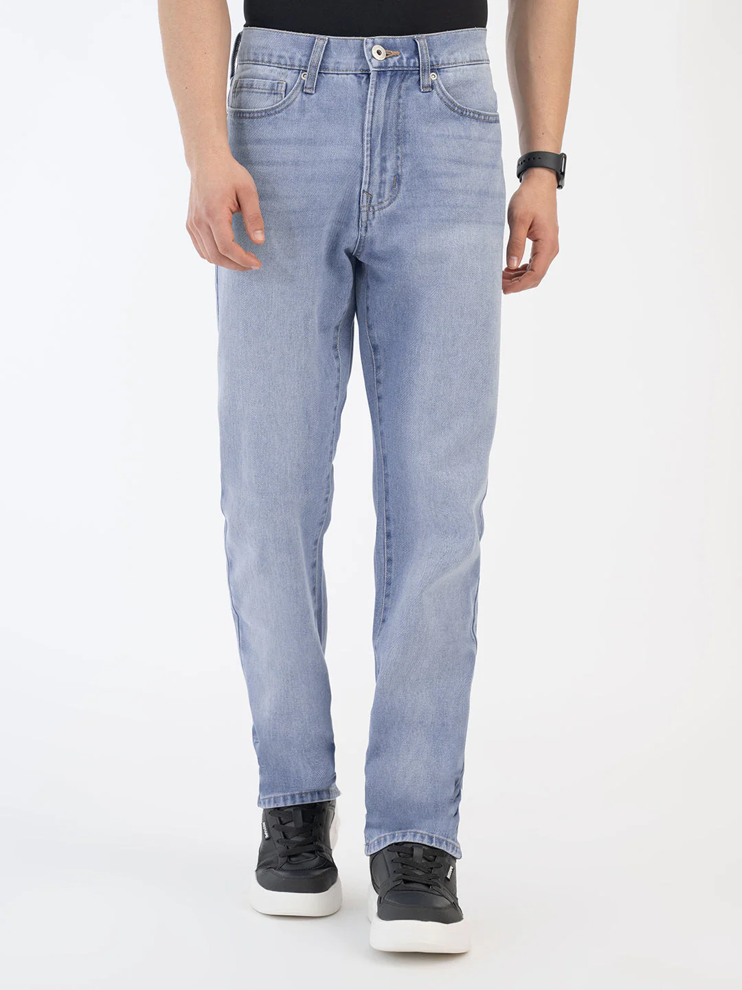 Red Tape Light Blue Jeans for Men - Image 7