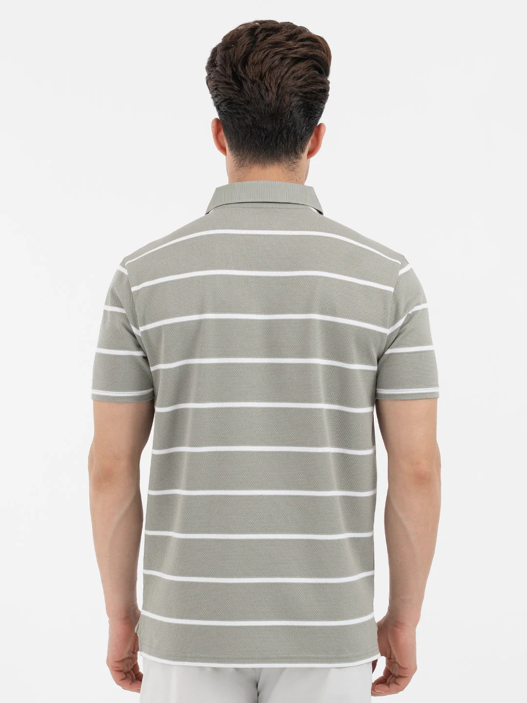 Red Tape Light Green Polo T-Shirt for Men - Image 3