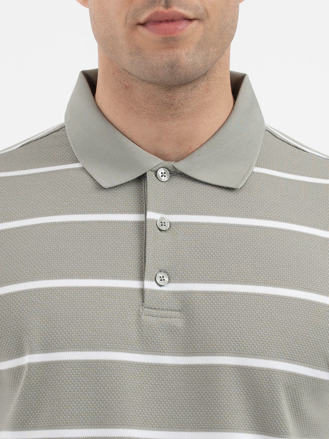 Red Tape Light Green Polo T-Shirt for Men - Image 4