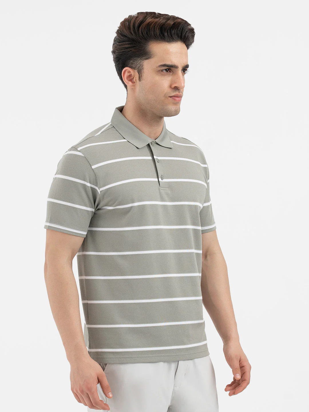 Red Tape Light Green Polo T-Shirt for Men - Image 6