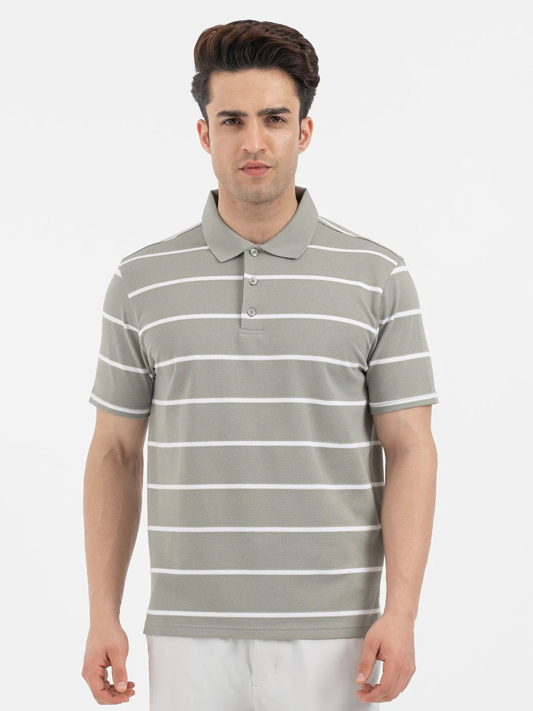 Red Tape Light Green Polo T-Shirt for Men - Image 7