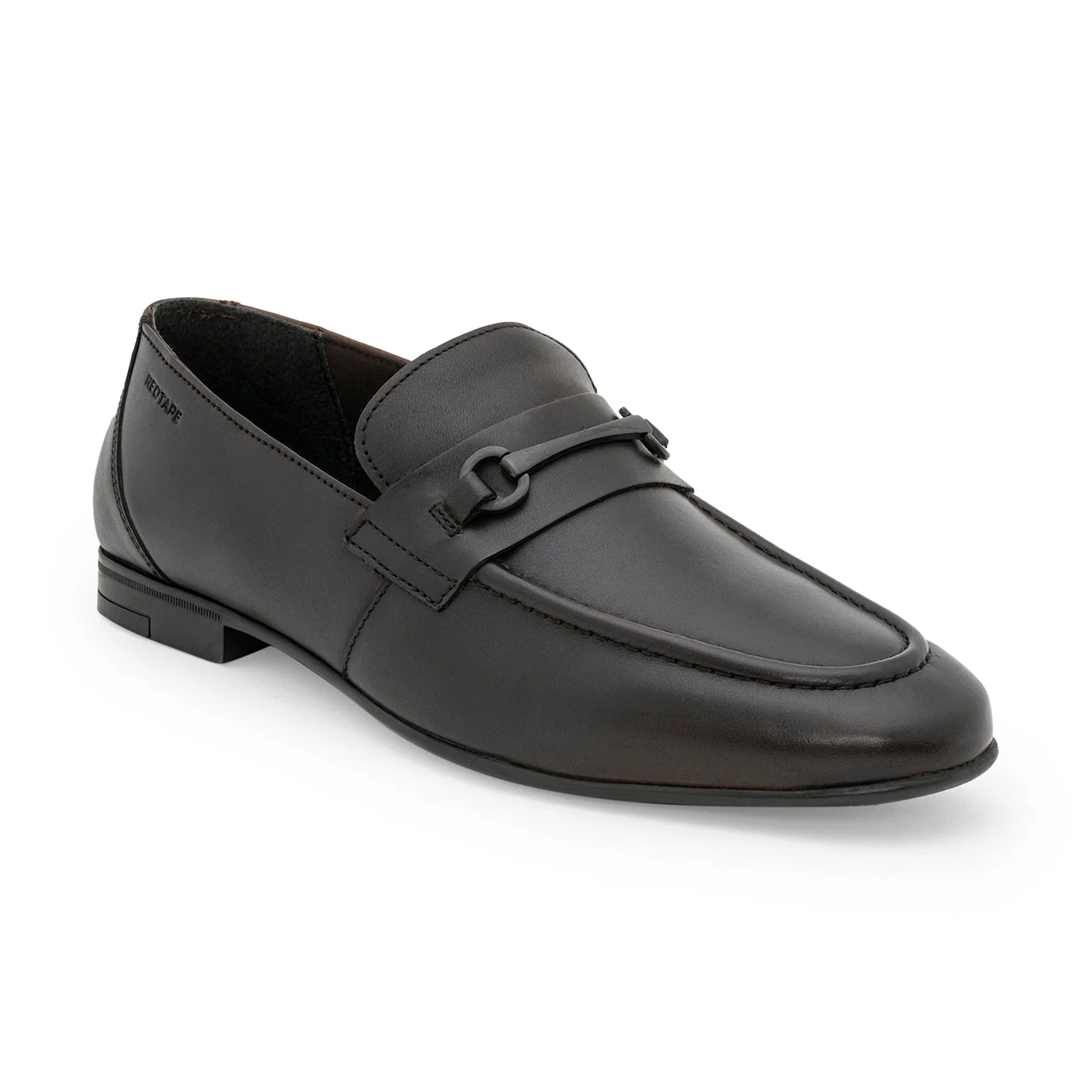 Red Tape Loafers for Men | Real Leather Shoes with Low-cut Pattern - Image 6