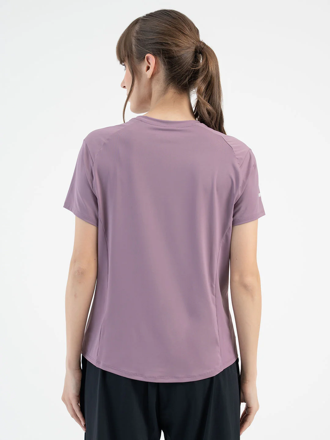 Mauve Activewear T-Shirt for Women - Image 4