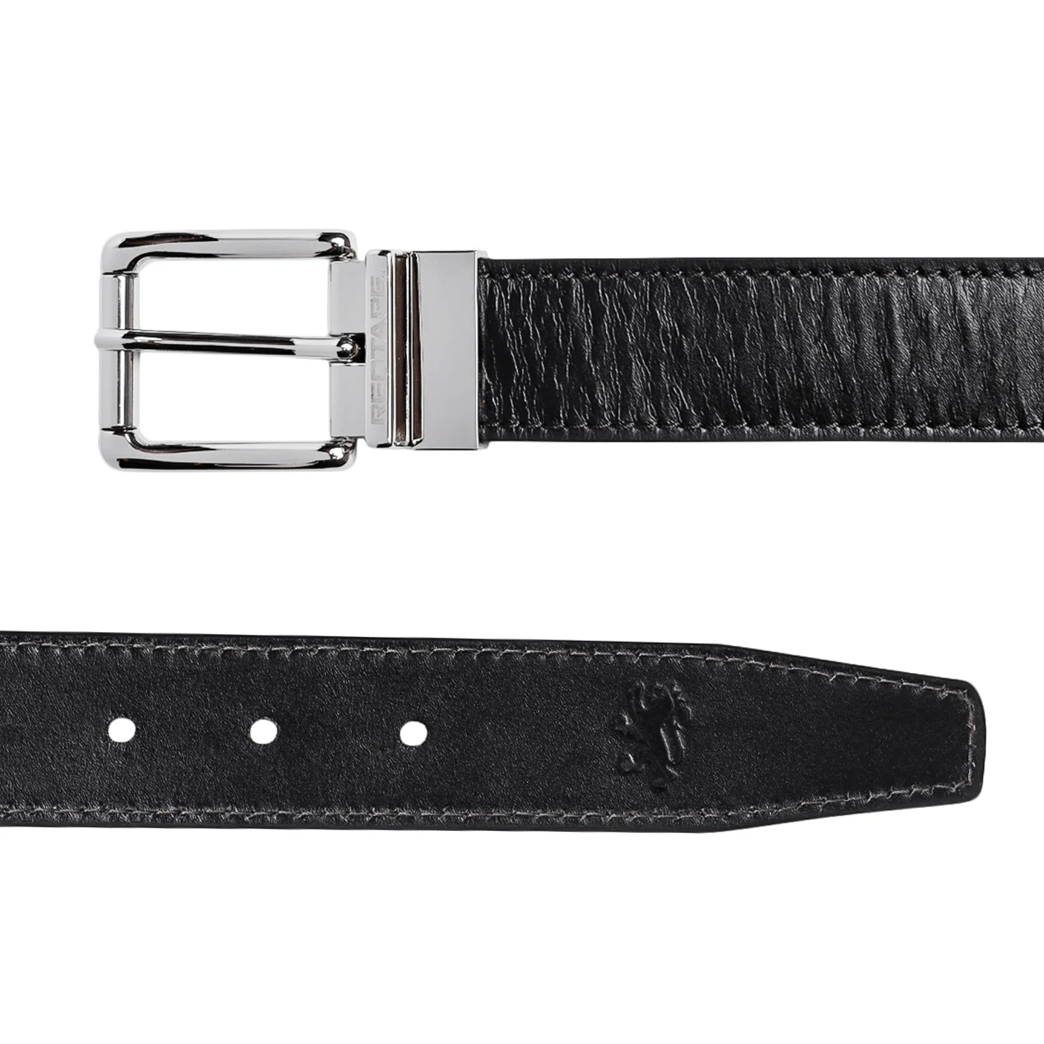 Men Bordo Leather Belt - Image 5