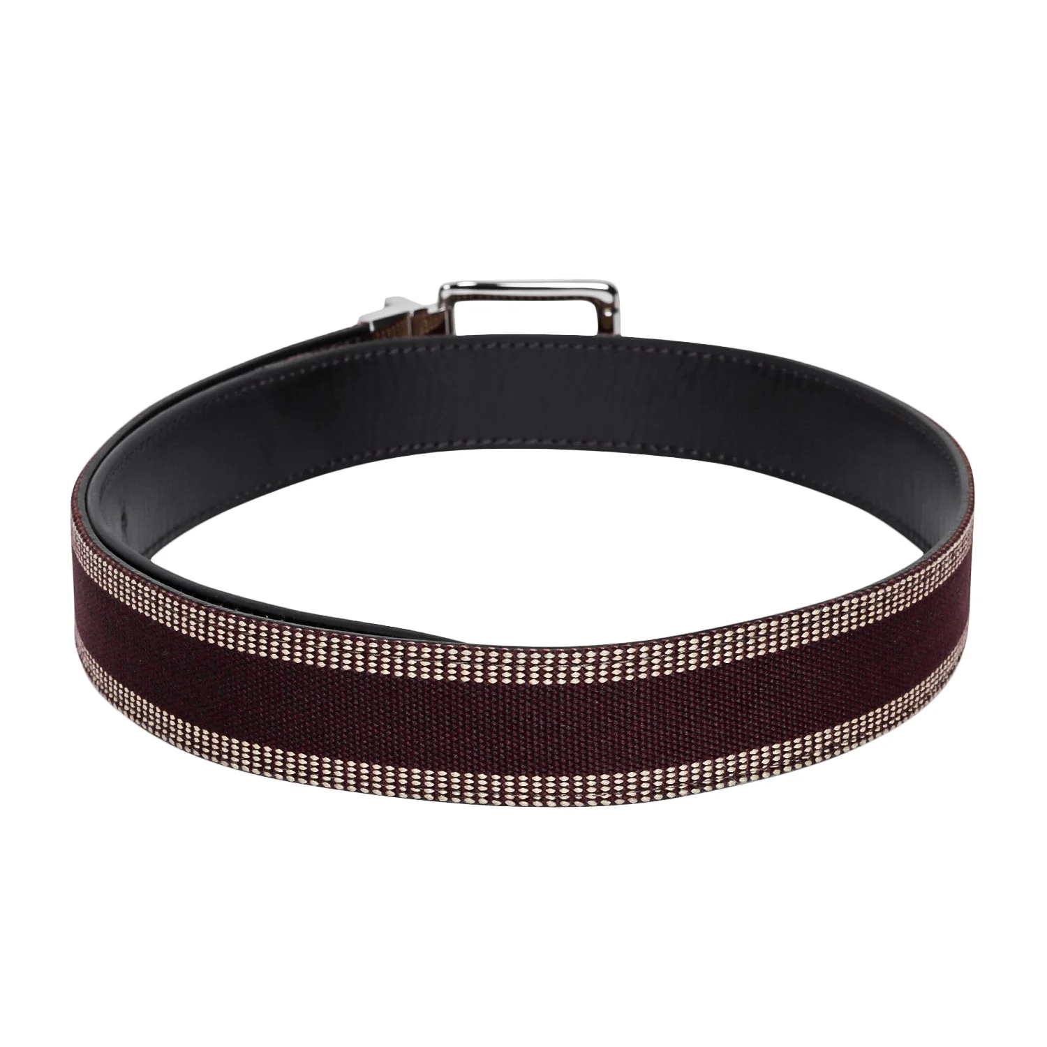 Men Bordo Leather Belt - Image 6