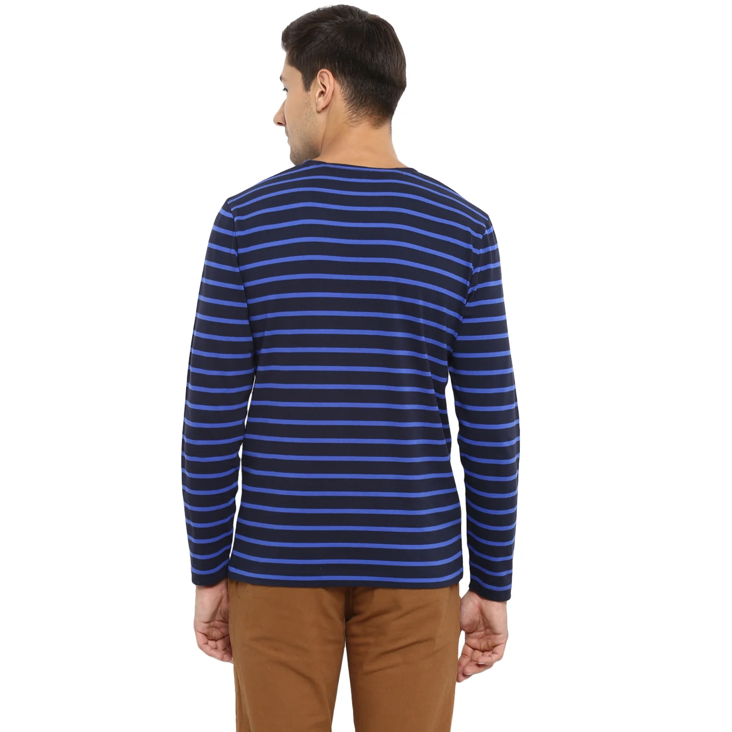 Men Royal Blue T-Shirt - Image 3