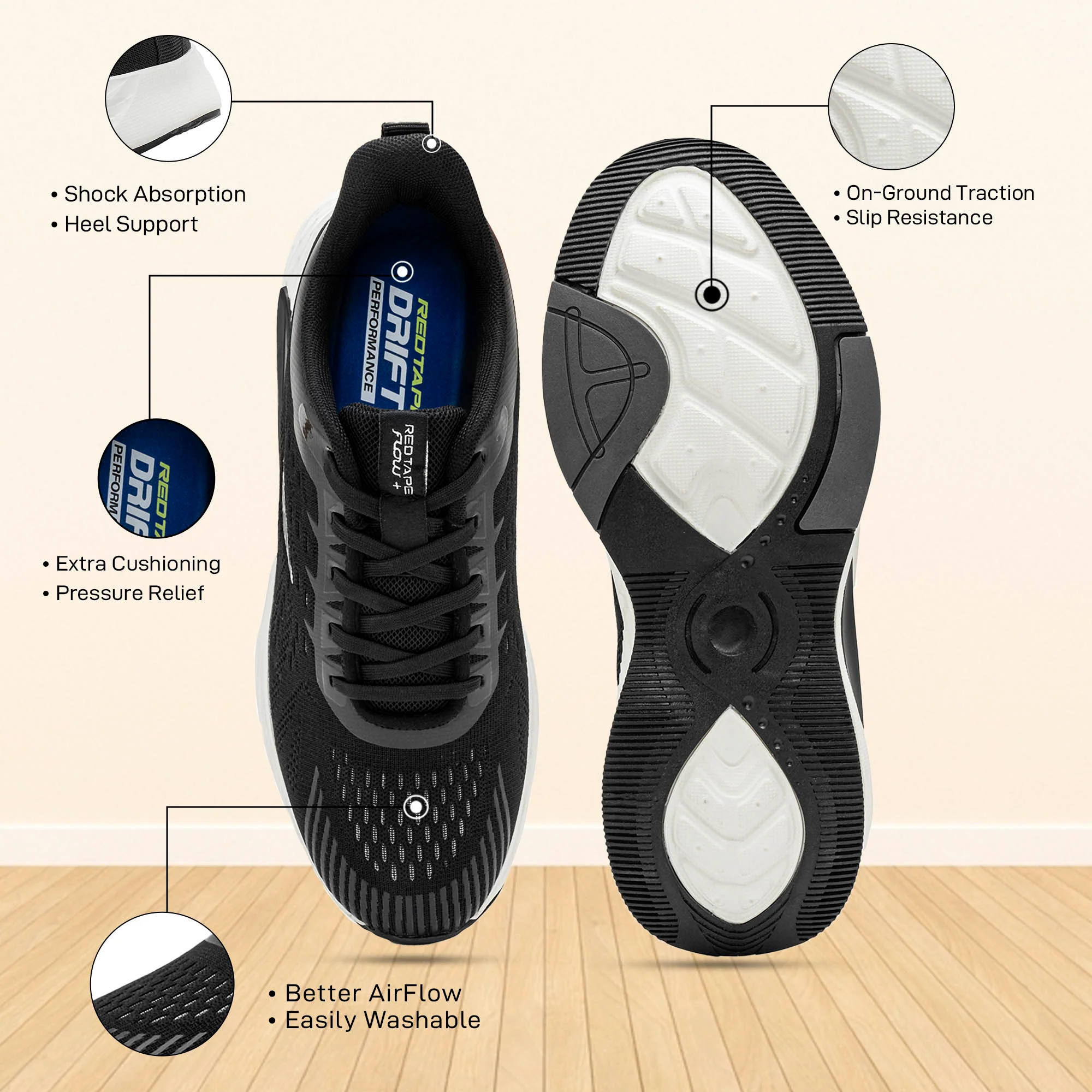 Men Athleisure Sports Shoes - Image 4