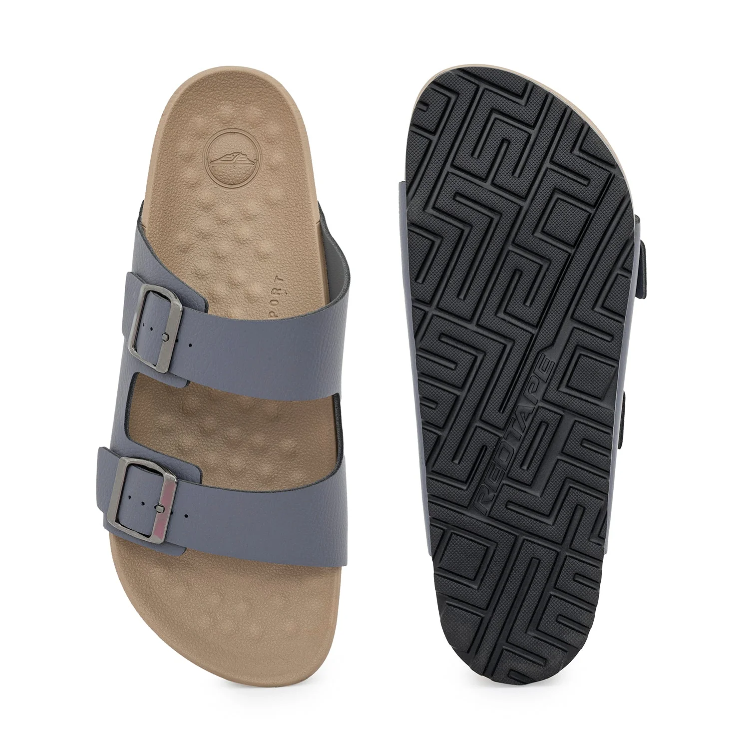 Men Double Strap Sliders for Casual Everyday Comfort - Image 5