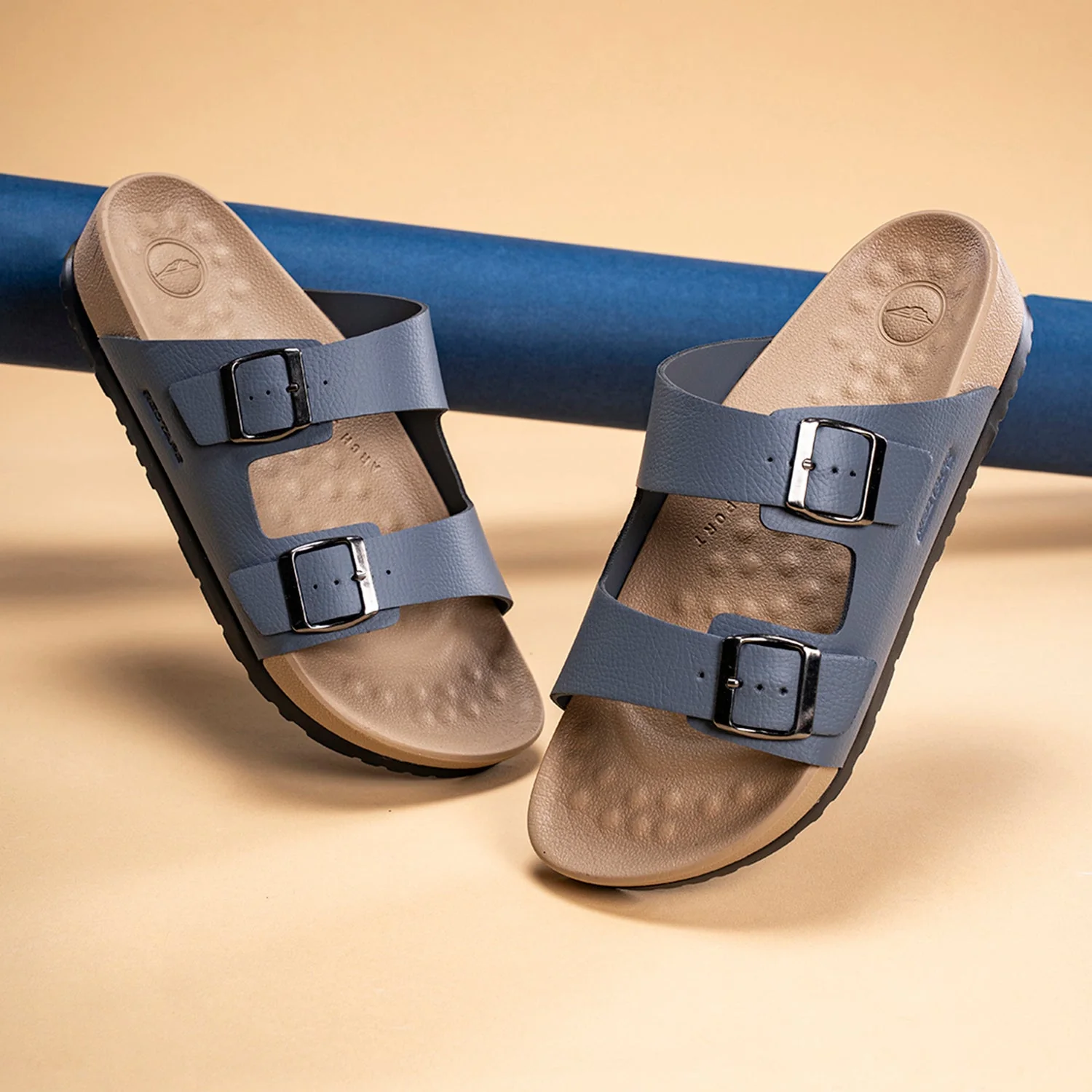 Men Double Strap Sliders for Casual Everyday Comfort - Image 6