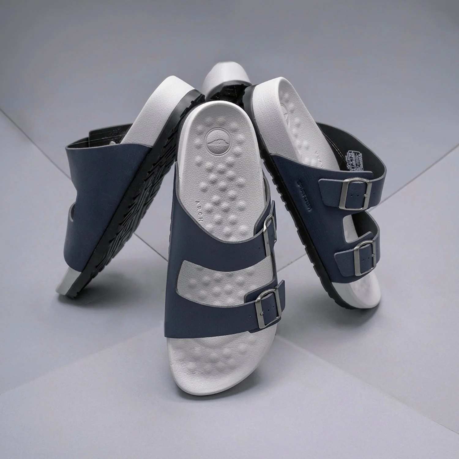 Men Double Strap Sliders for Easygoing Everyday Wear - Image 6