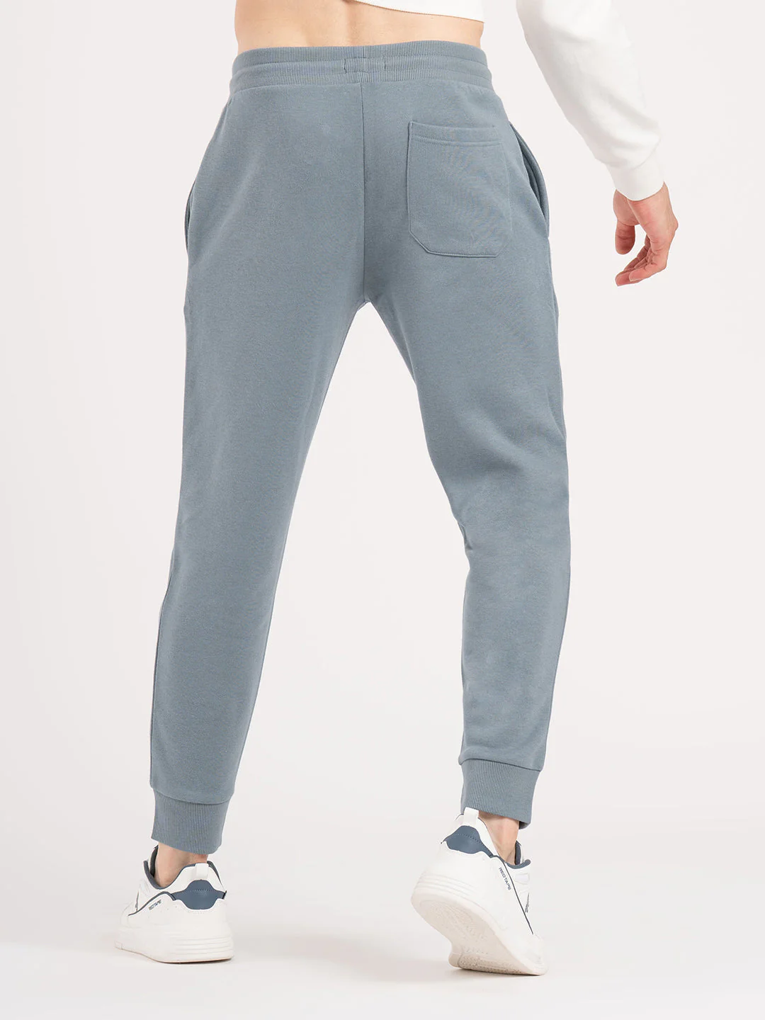 Men's Turquoise Active Wear Joggers - Image 3