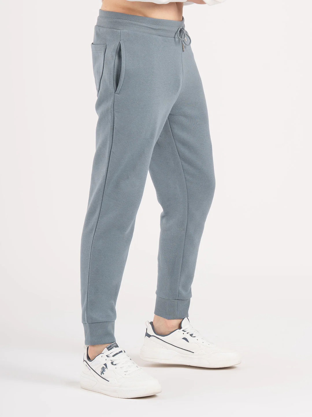 Men's Turquoise Active Wear Joggers - Image 6