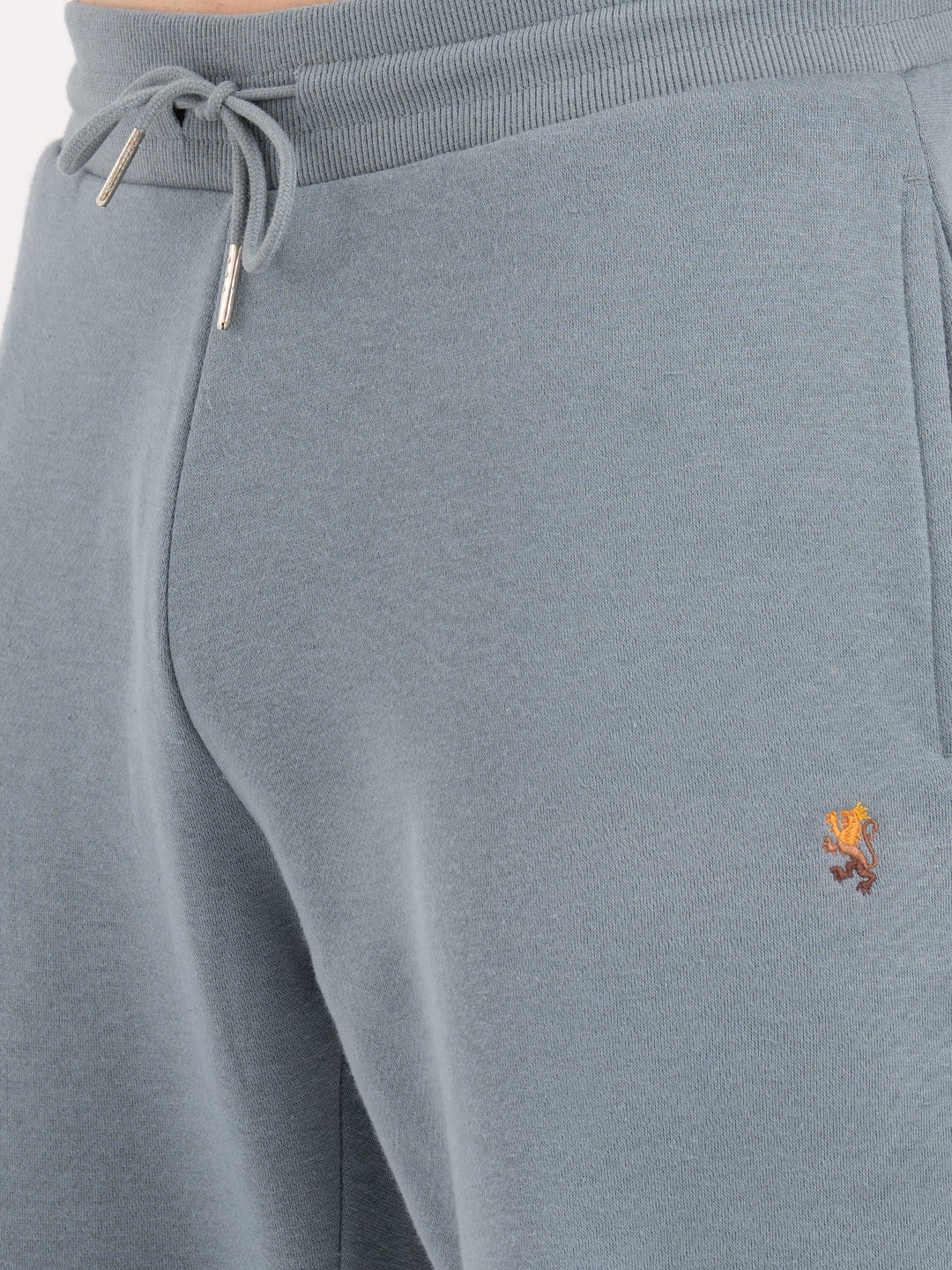 Men's Turquoise Active Wear Joggers - Image 7