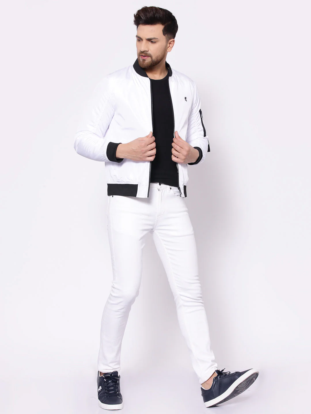 Men White Jacket - Image 4