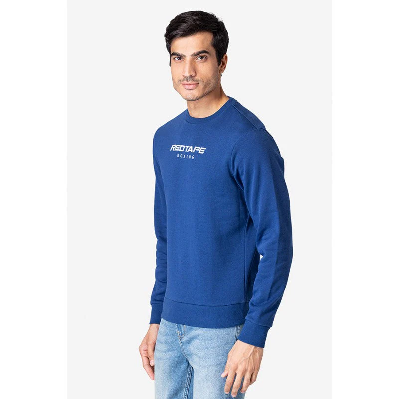 Men's Airforce Blue Sweatshirt - Image 2