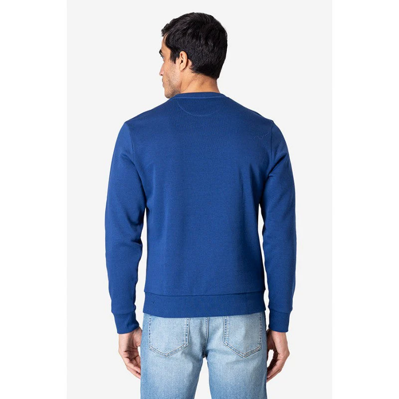 Men's Airforce Blue Sweatshirt - Image 4