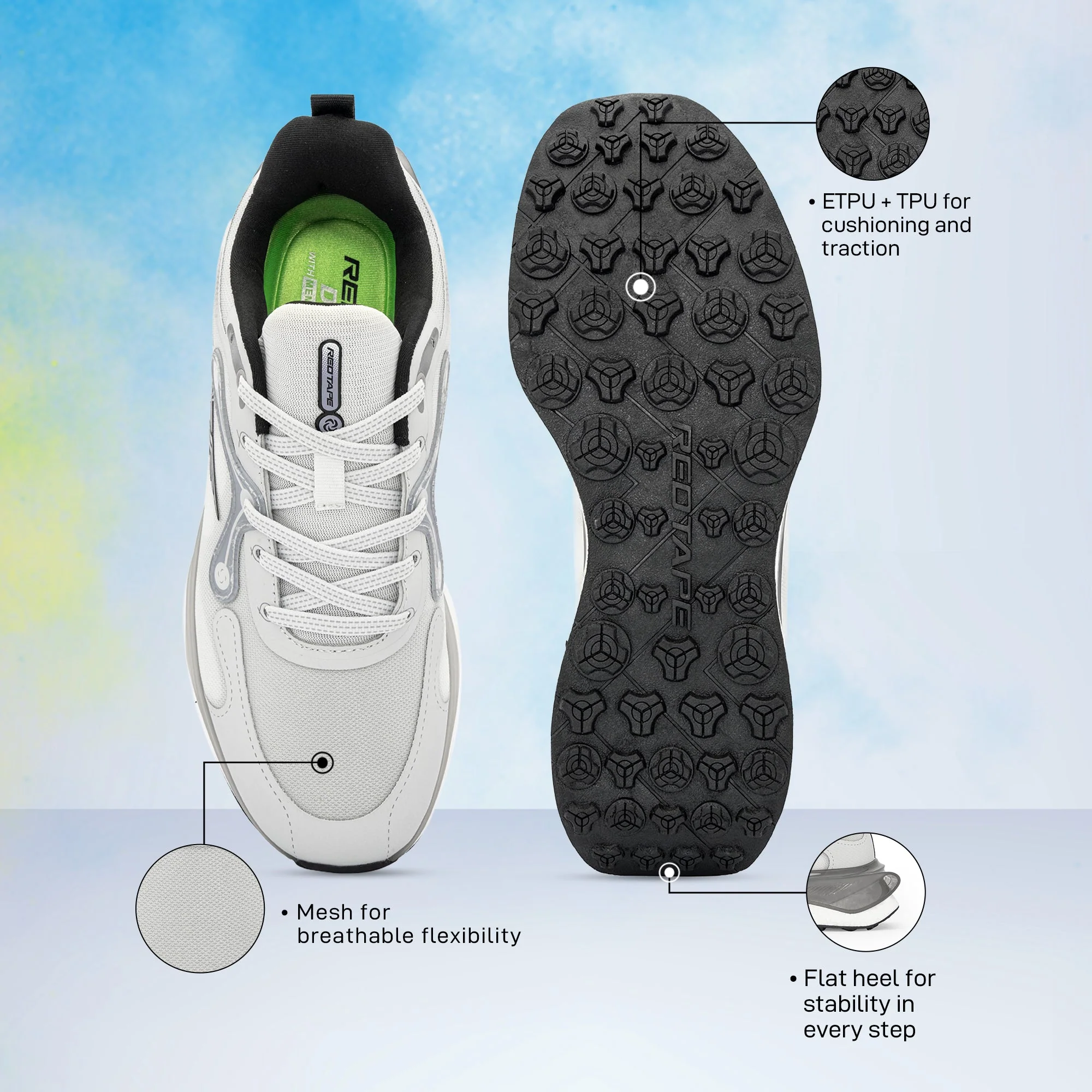 Men Athleisure Sports ETPU Shoes for Everyday Comfort - Image 5