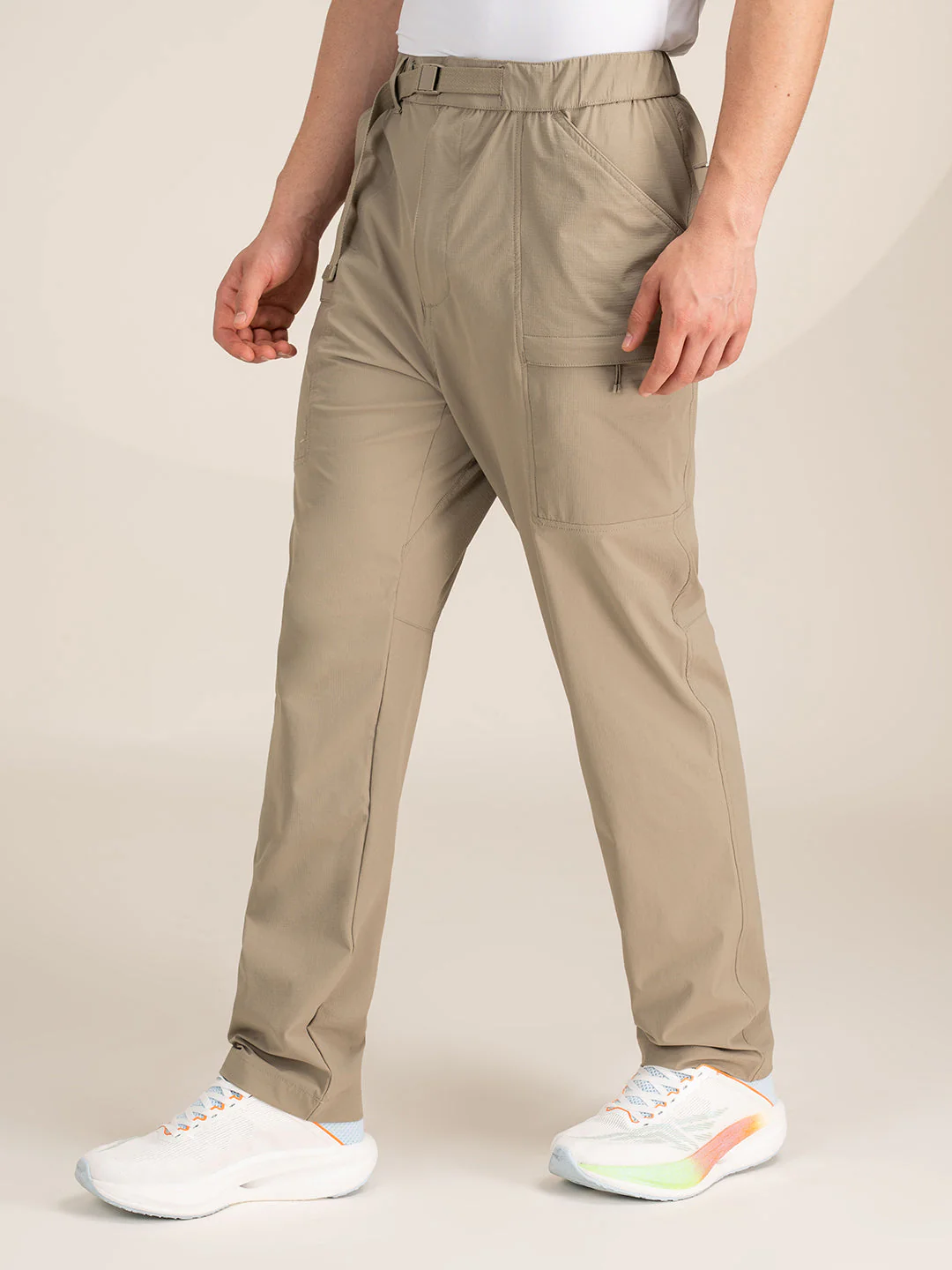 Men's Beige Joggers | Athleisure Everyday - Image 2