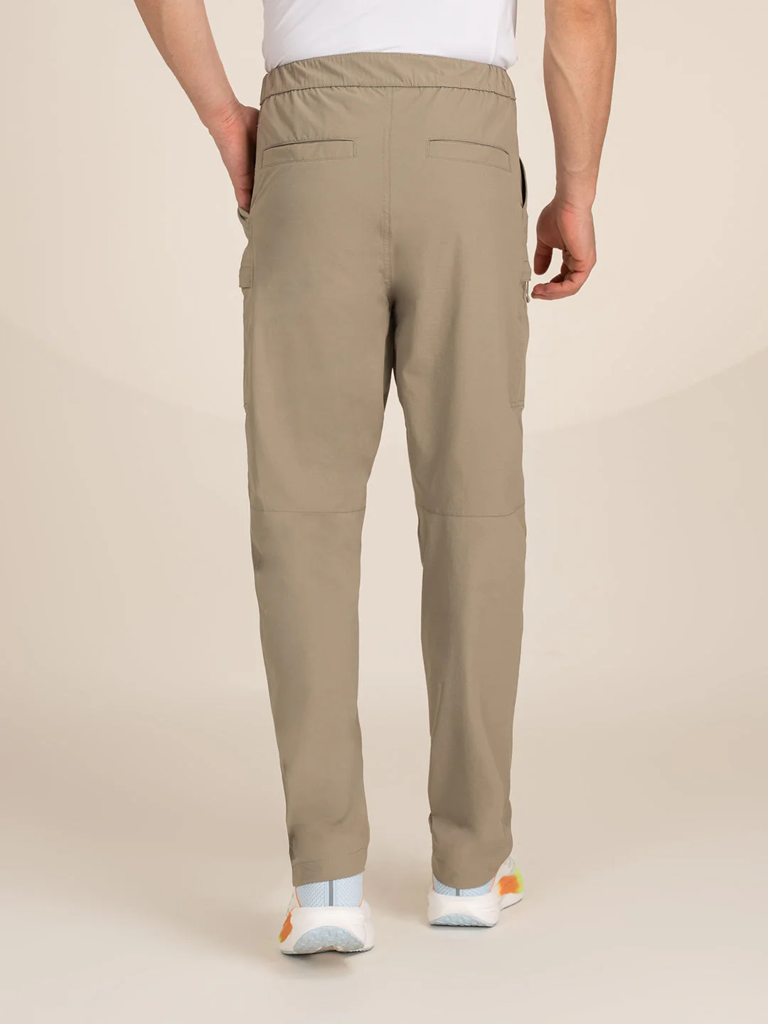 Men's Beige Joggers | Athleisure Everyday - Image 3