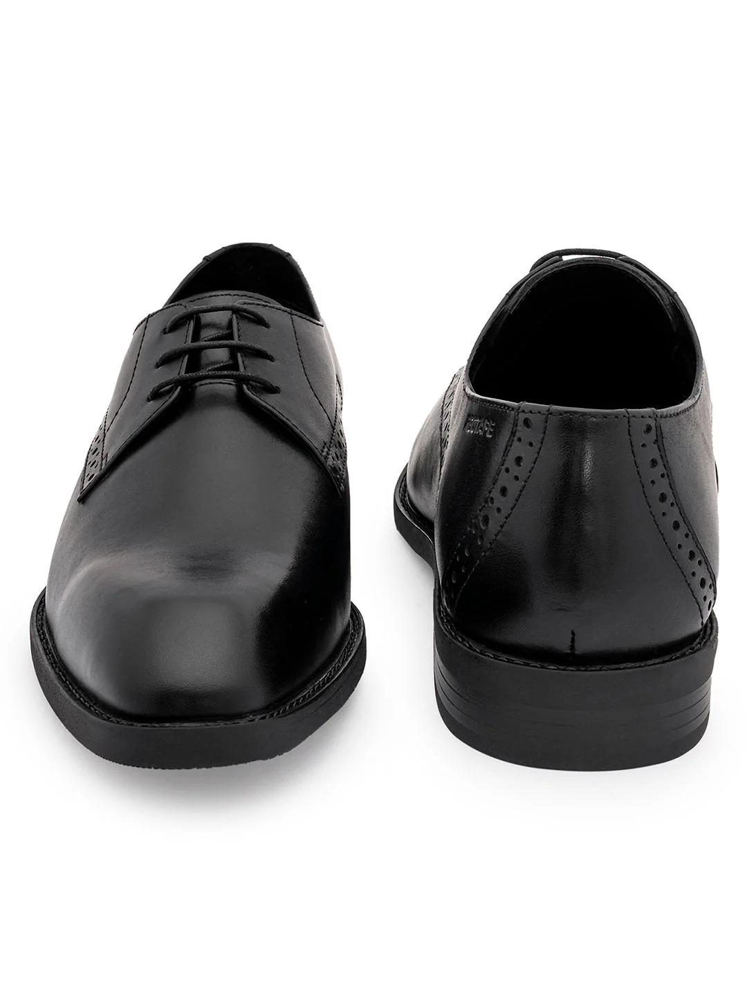 Menâ€™s Black Formal Derby Shoes | Modern Classics - Image 4