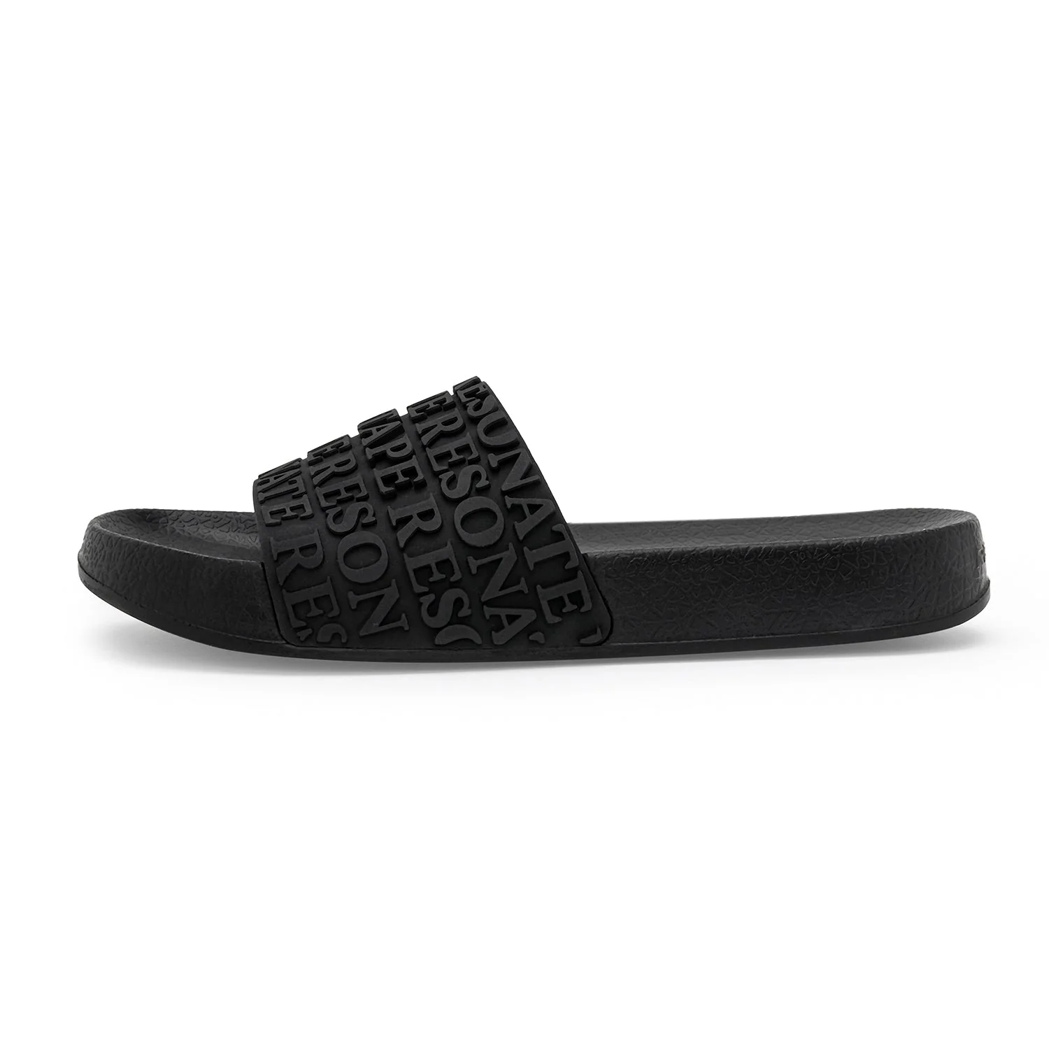 Men's Black Pool Sliders for Casual Everyday Ease - Image 3