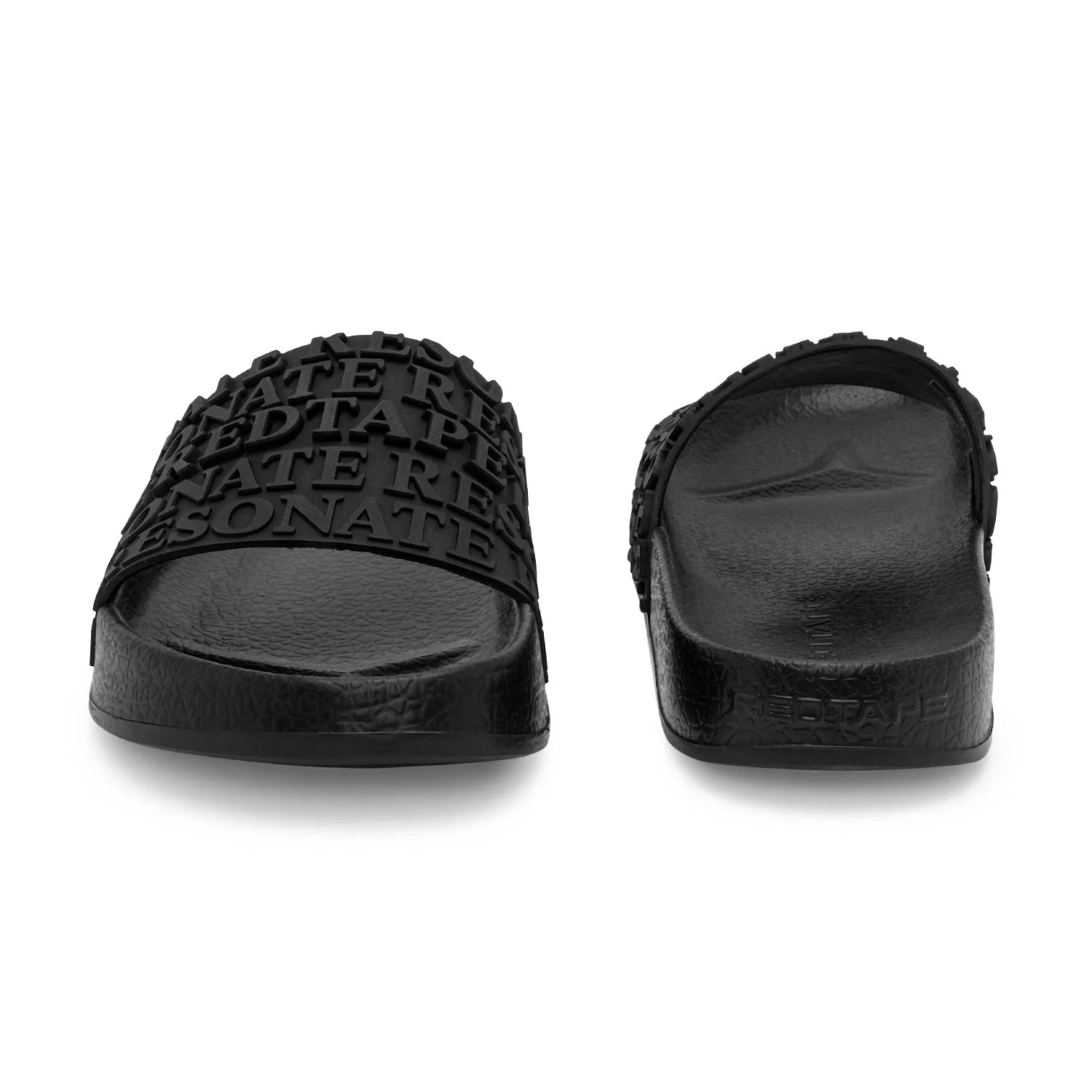 Men's Black Pool Sliders for Casual Everyday Ease - Image 4