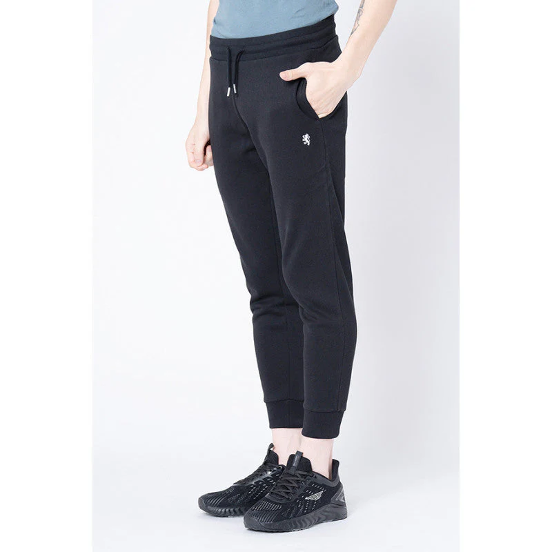 Men's Black Solid Jogger - Image 2