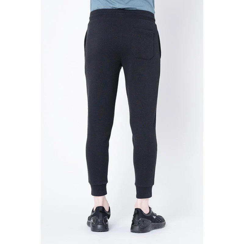 Men's Black Solid Jogger - Image 3