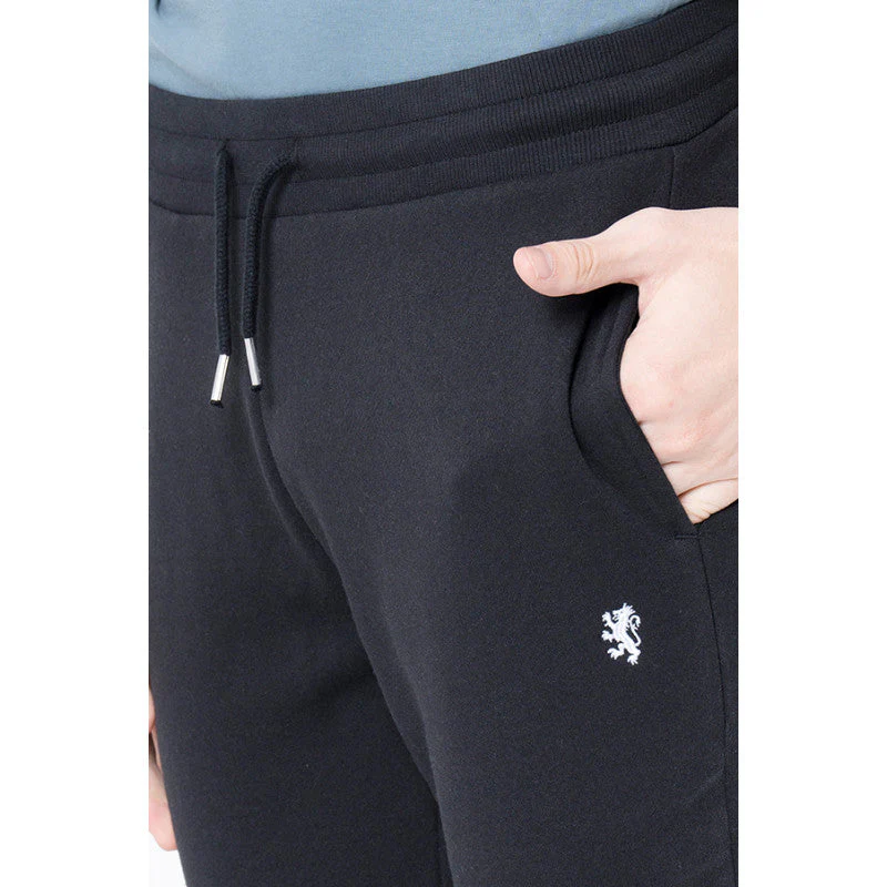 Men's Black Solid Jogger - Image 4