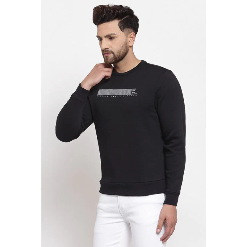 Men's Black Sweatshirt - Image 2