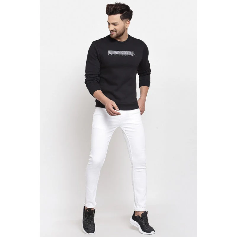 Men's Black Sweatshirt - Image 4