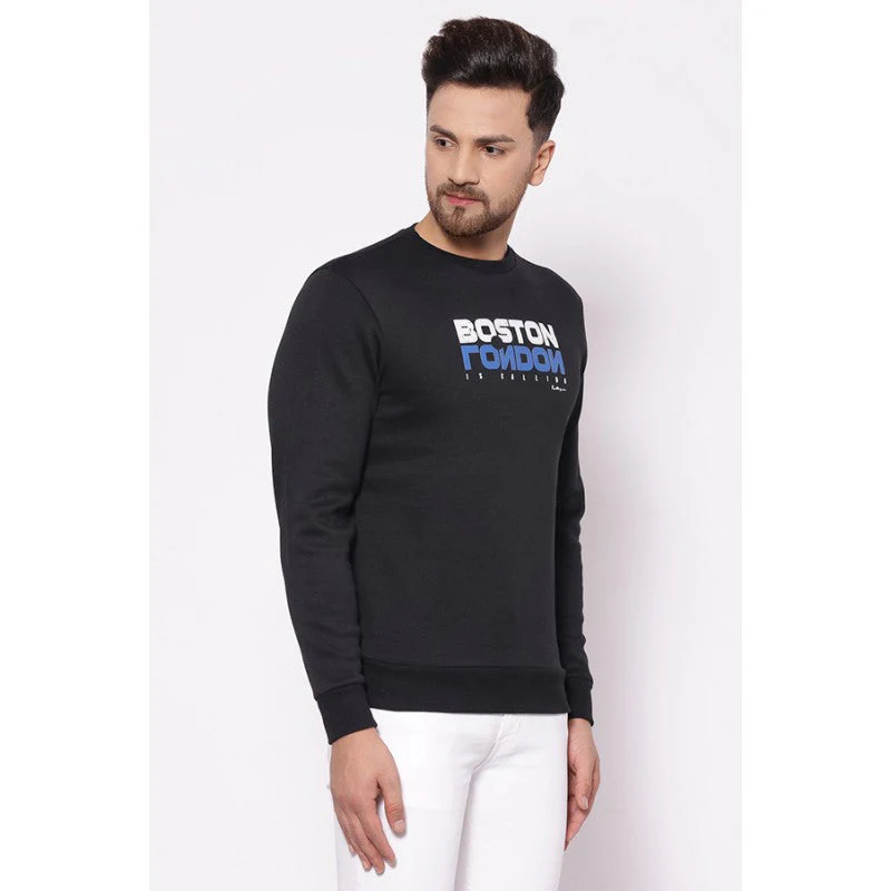 Men's Black Sweatshirt - Image 2