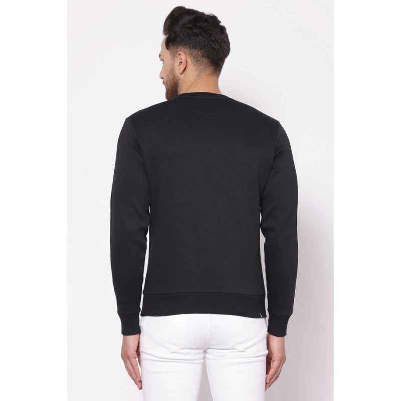 Men's Black Sweatshirt - Image 3