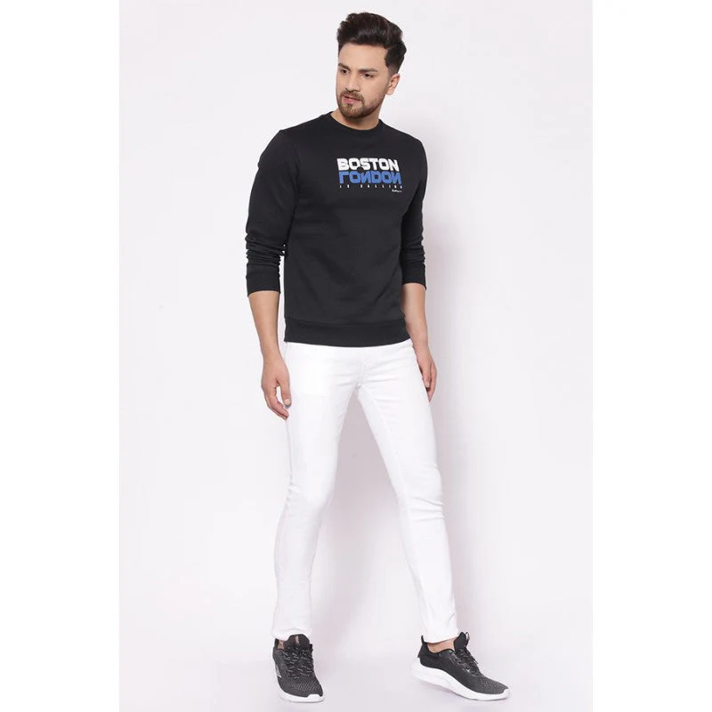 Men's Black Sweatshirt - Image 4