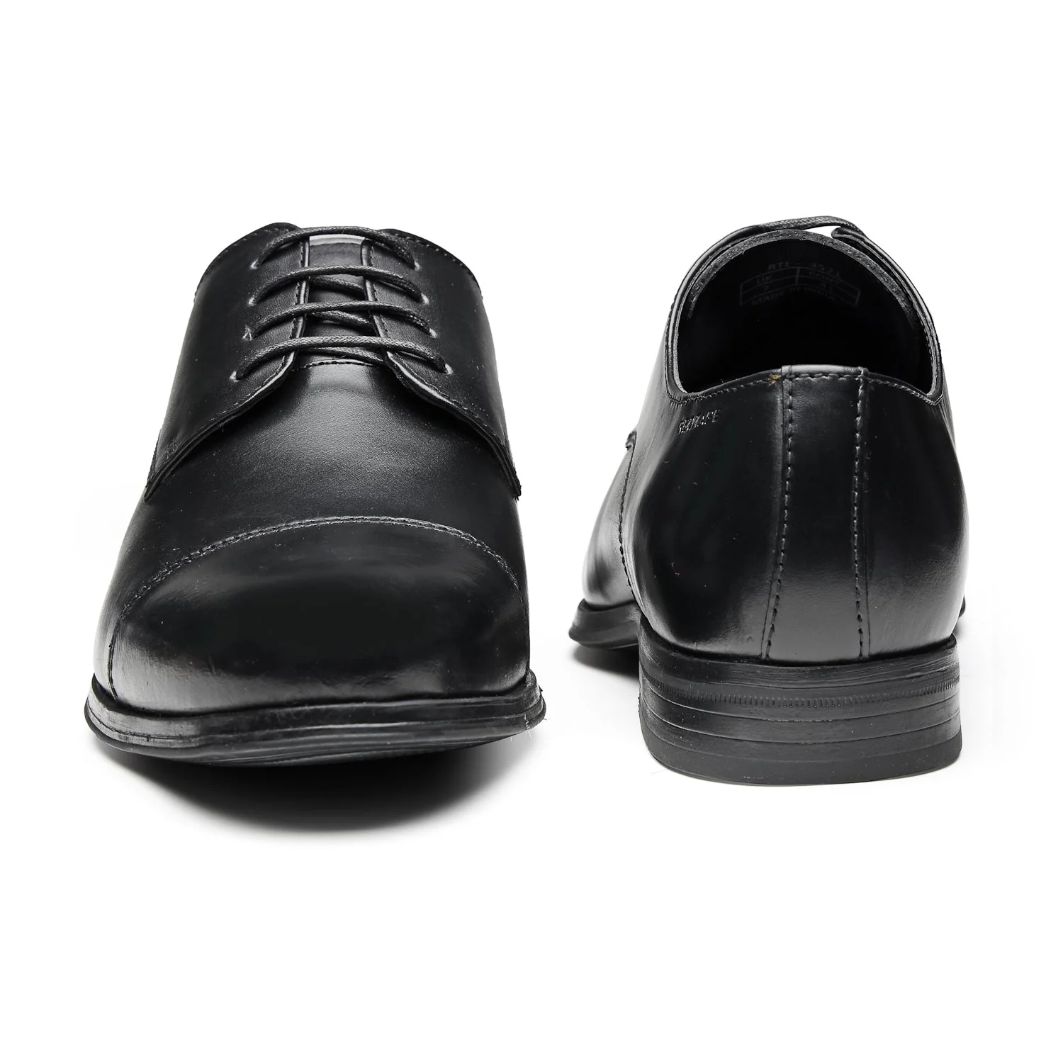 Men Black Derby Formal Shoes for Everyday Elegance - Image 4