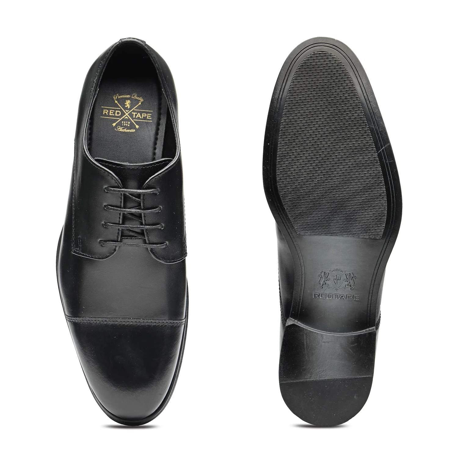 Men Black Derby Formal Shoes for Everyday Elegance - Image 5