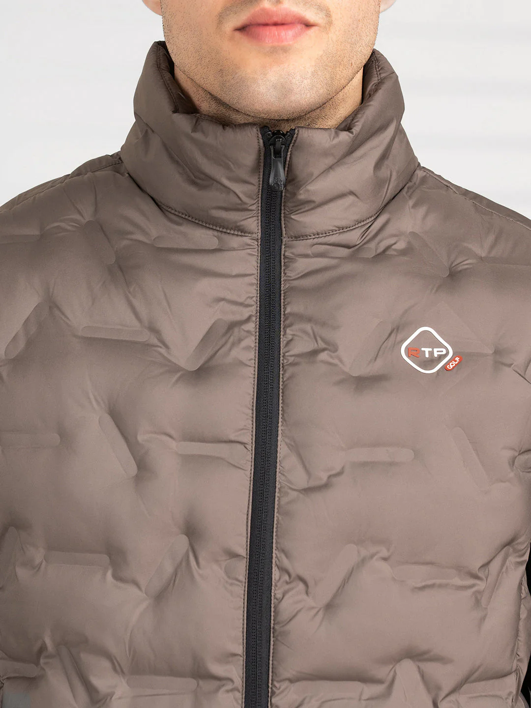 Men's Bronze Sleeveless Jacket | Winter Heatseal Jackets for Men - Image 4