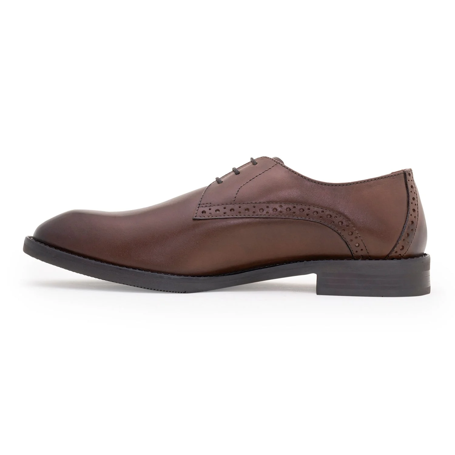 Menâ€™s Brown Formal Derby Shoes | Modern Classics - Image 3