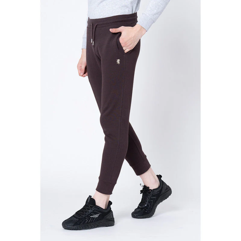 Men's Brown Solid Jogger - Image 2