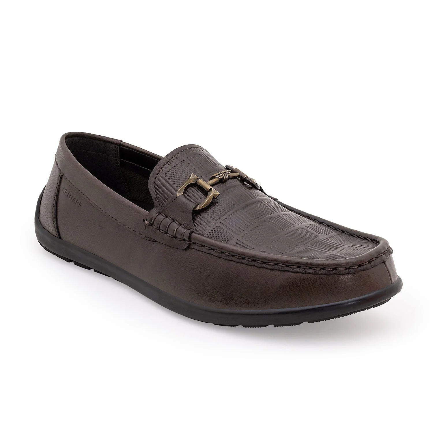 Men's Brown Leather Moccasins for Classic Formal Sophistication - Image 7