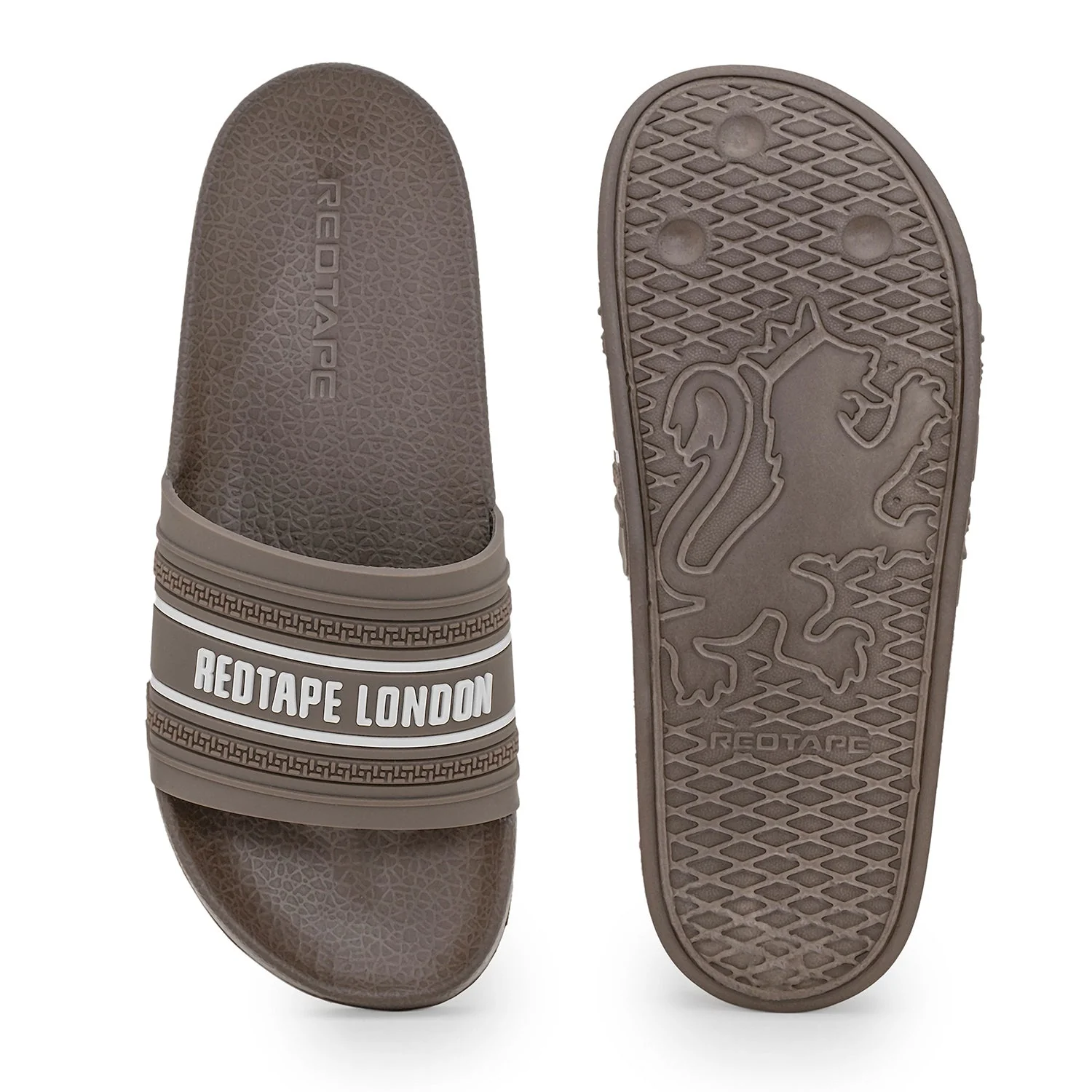 Men's Brown Pool Sliders for Everyday Comfort - Image 5