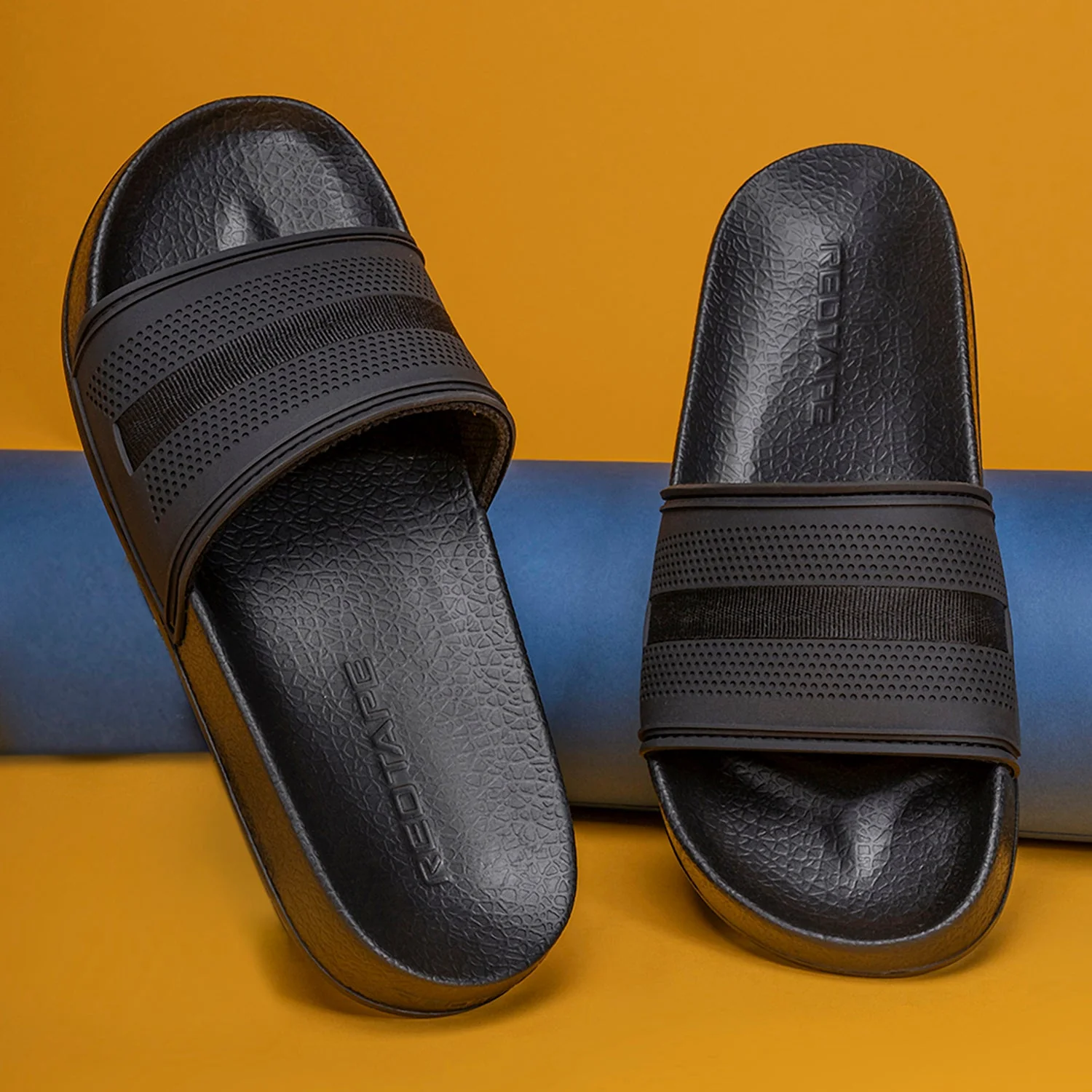 Men's Casual Black Pool Sliders | Everyday Comfort - Image 6