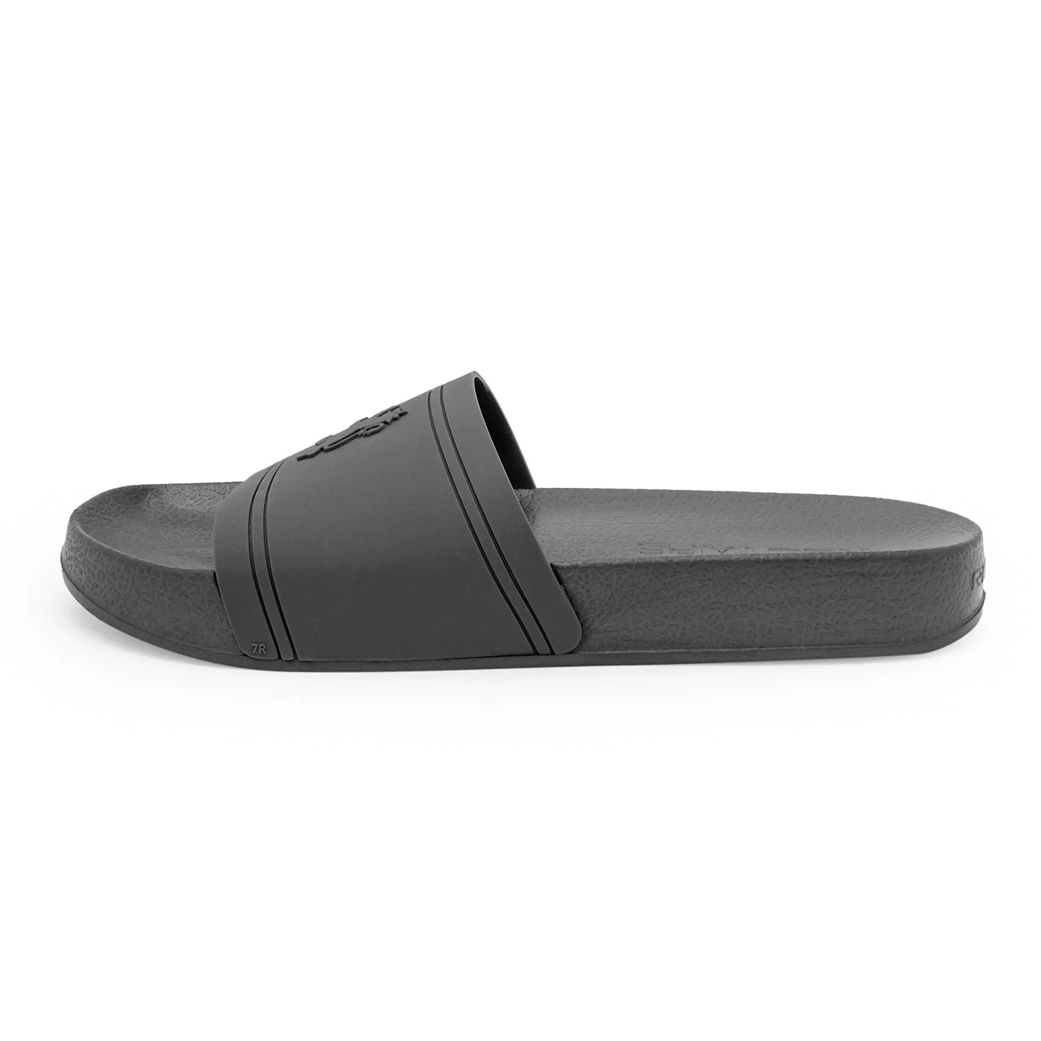 Men's Casual Dark Grey Sliders | Everyday Comfort - Image 3