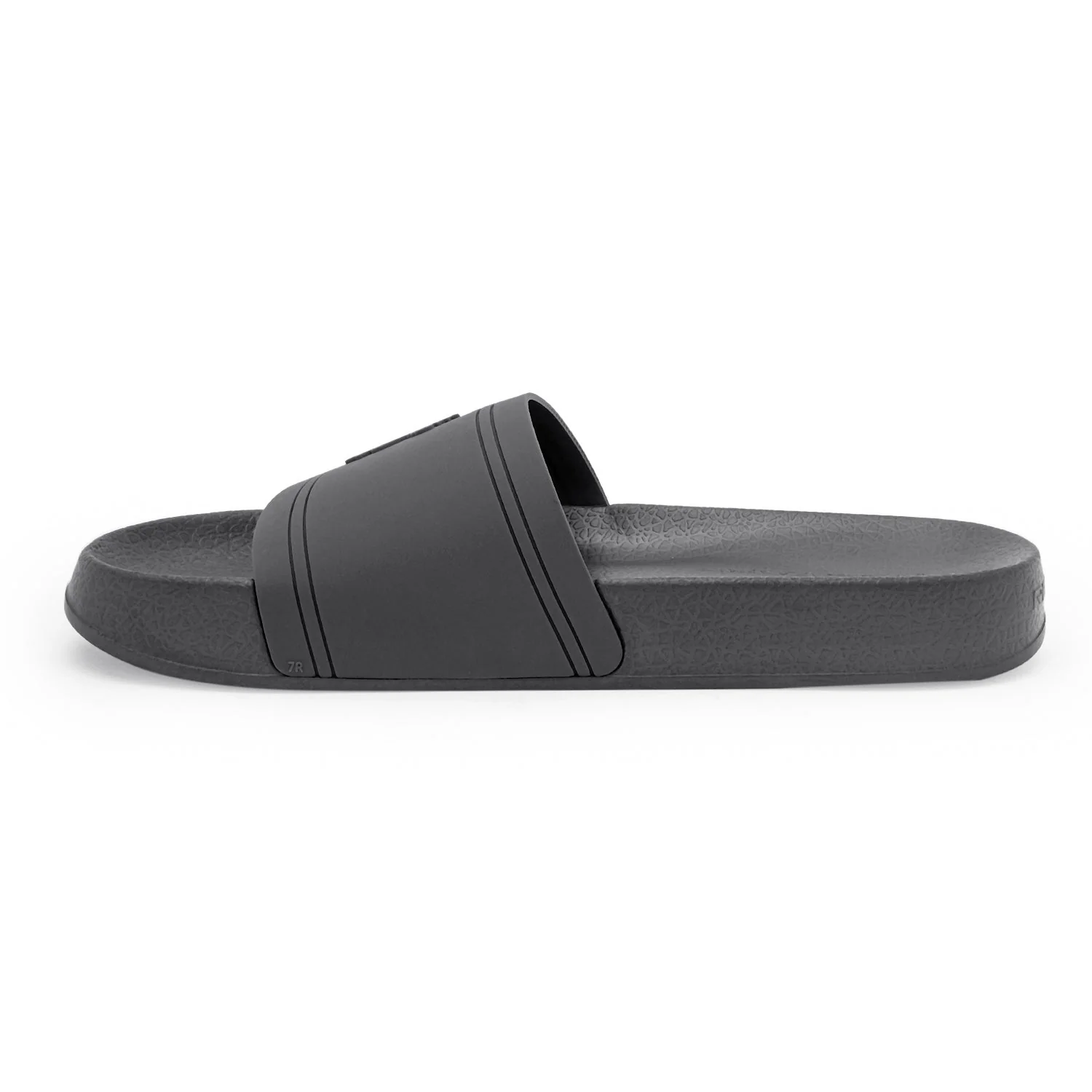 Men's Casual Dark Grey Sliders | Everyday Comfort - Image 3