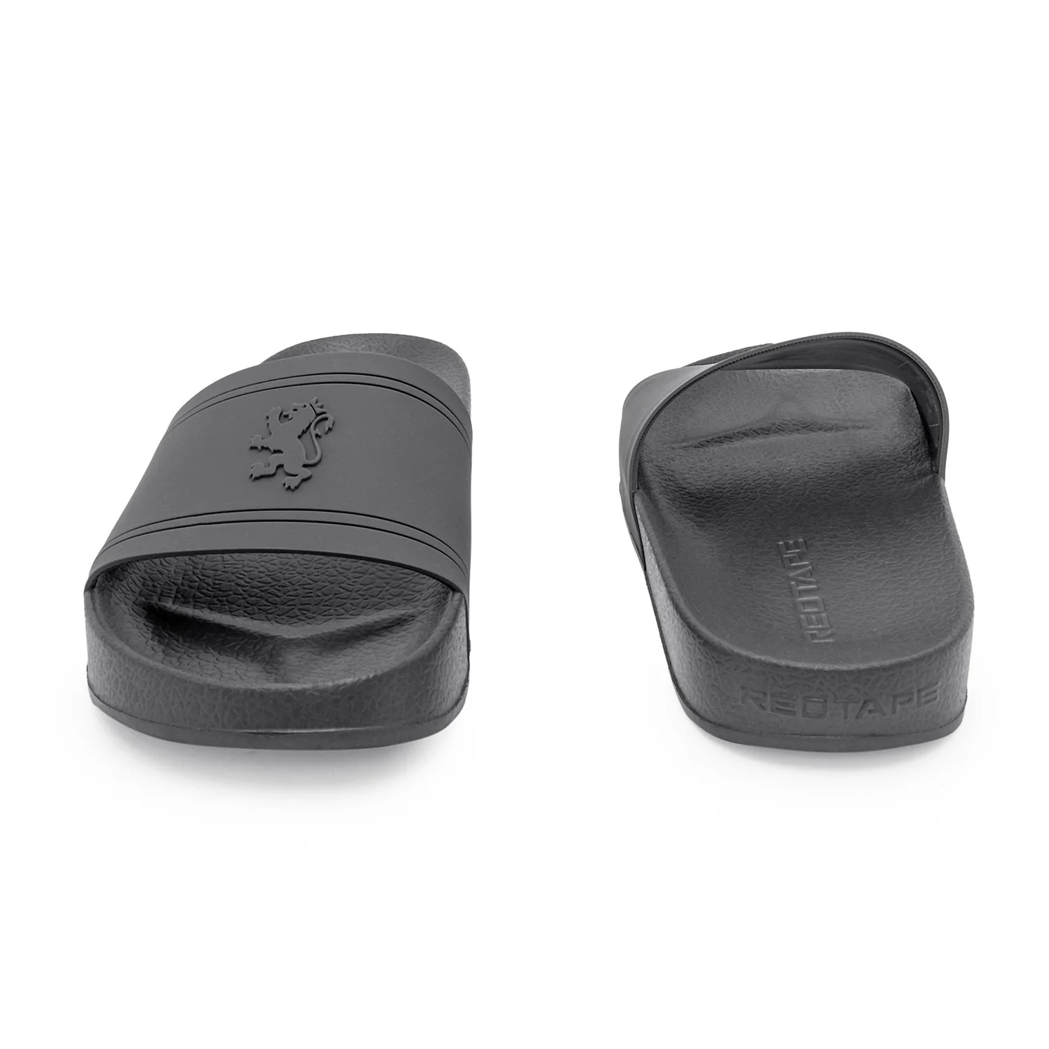 Men's Casual Dark Grey Sliders | Everyday Comfort - Image 4