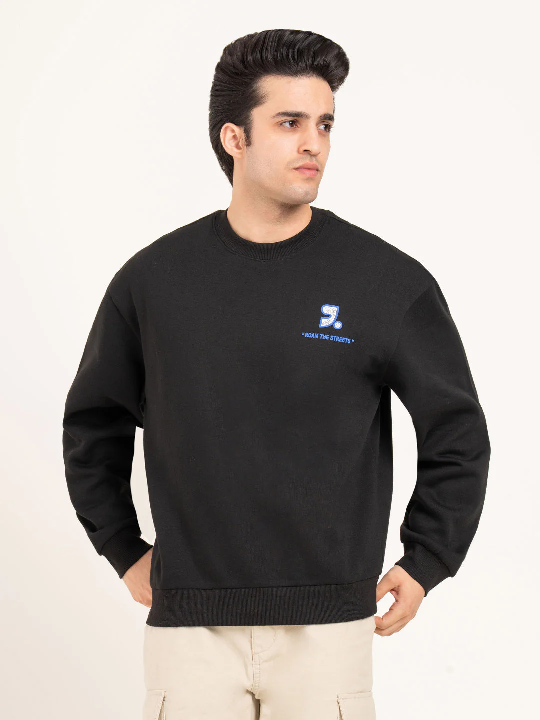 Men's Casual Graphic Sweatshirt - Image 2