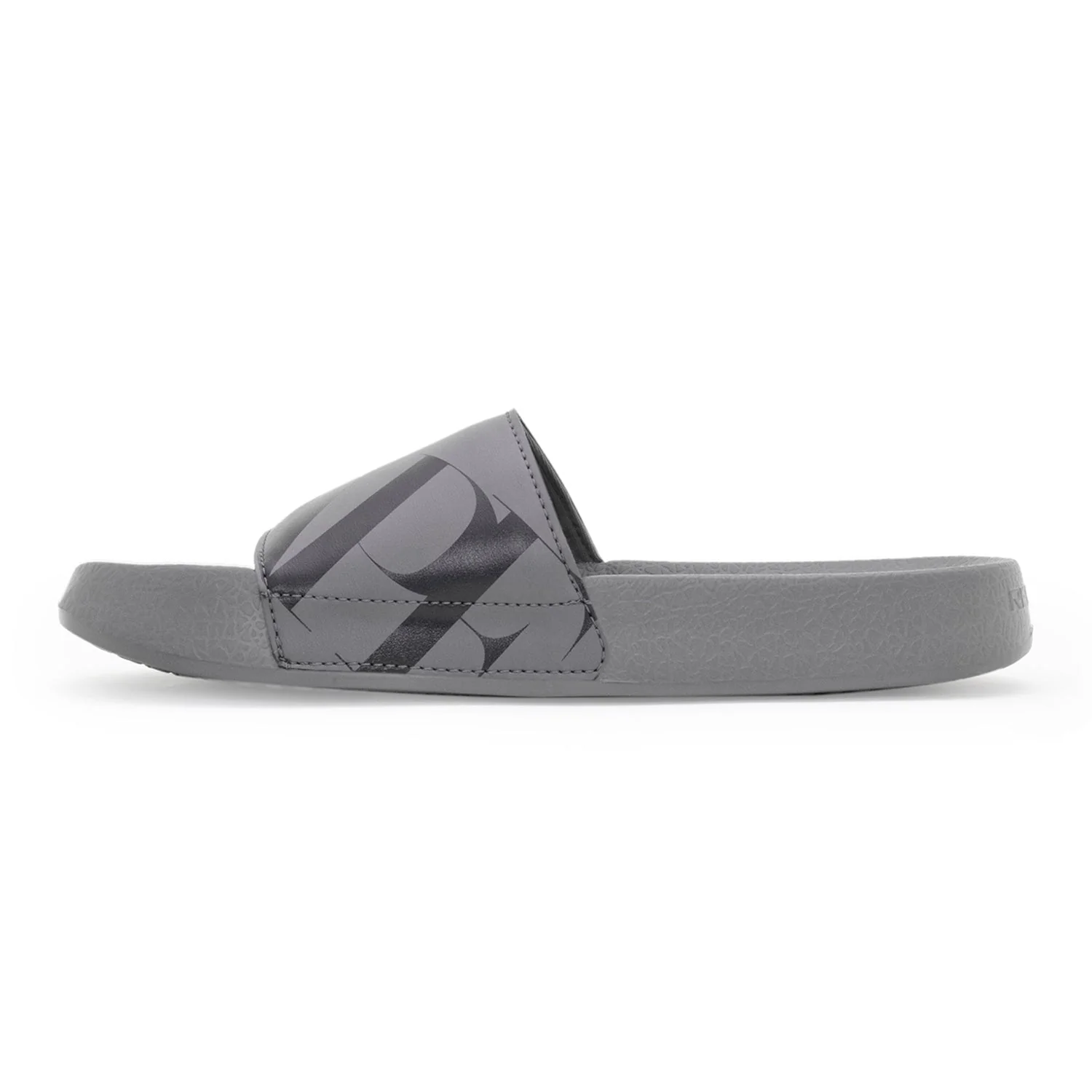 Menâ€™s Casual Pool Sliders in Grey - Image 3