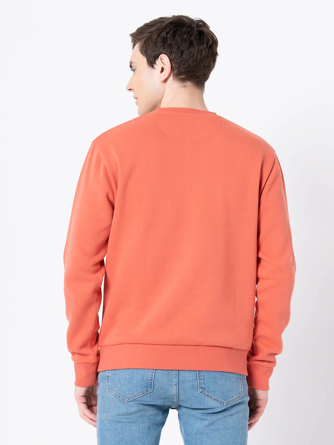 Men's Coral Printed Sweatshirt - Image 3