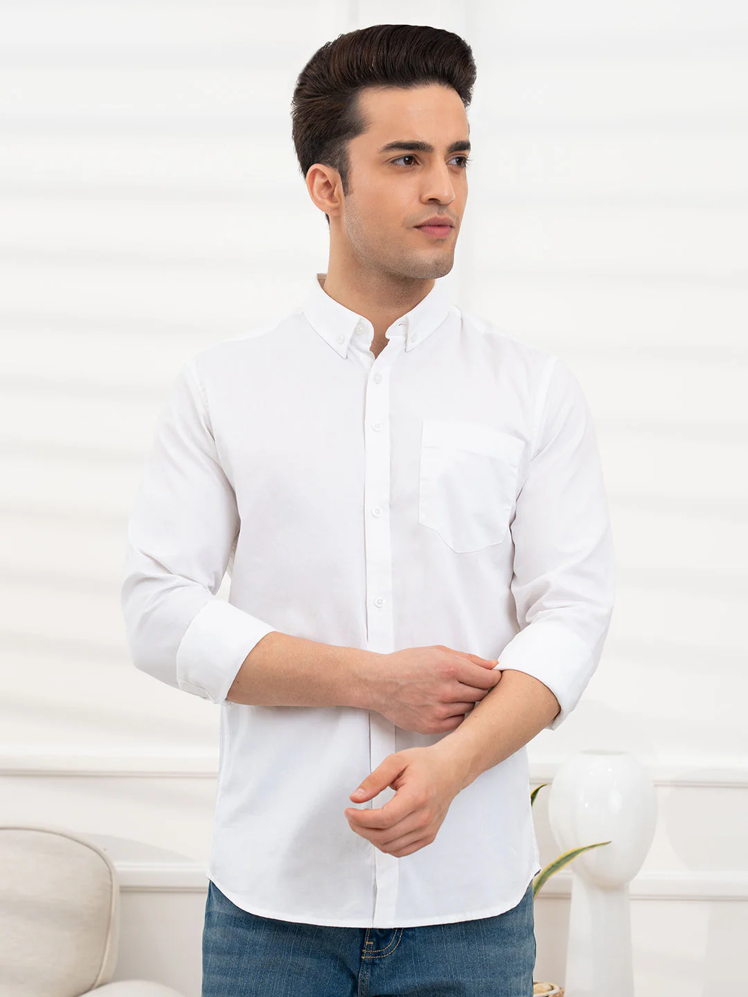 Menâ€™s Cotton Shirt for Effortless Casual Style - Image 7